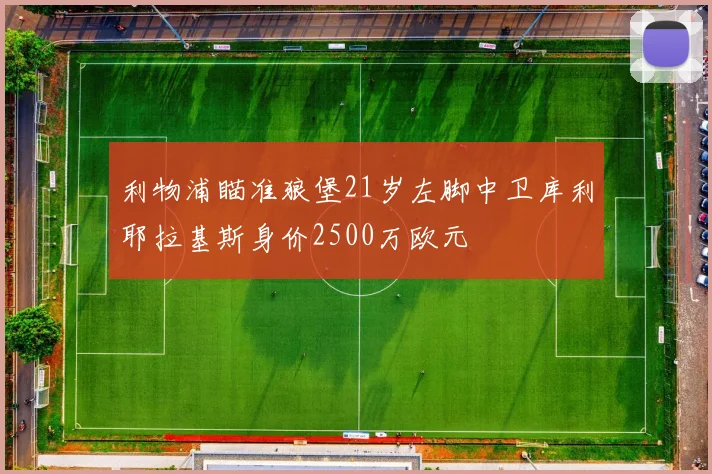 利物浦瞄准狼堡21岁左脚中卫库利耶拉基斯身价2500万欧元